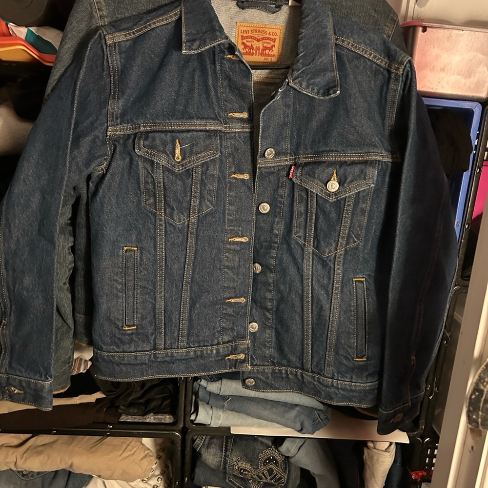 Levi's Dark Blue Denim Jacket